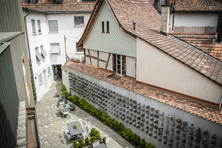 Kulturhaus Obere Stube Innenhof © Roberta Fele