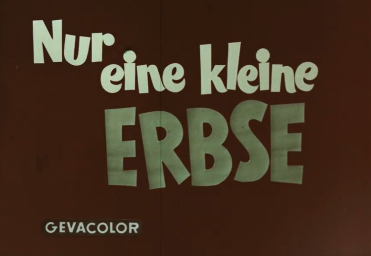Filmstill &laquo;Nur eine kleine Erbse&raquo; &copy; Stiftung Museum Burghalde, Lenzburg