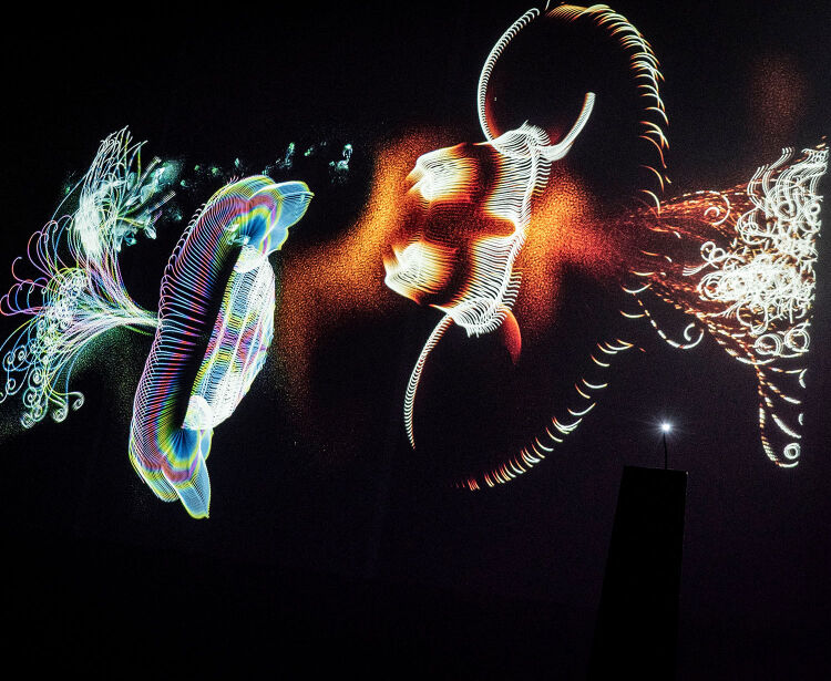 Aquatics, 2022&ndash;2025, interaktive Animation &copy; Philipp Artus