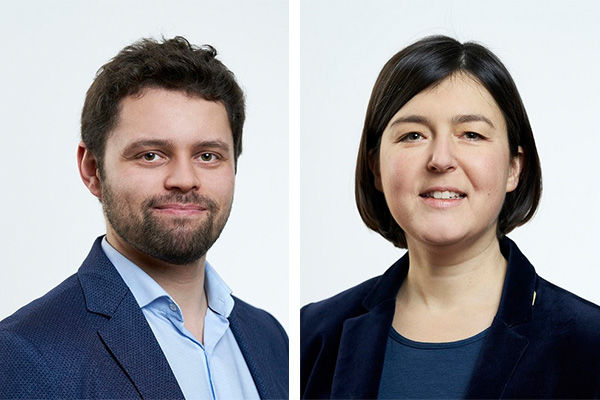 Franziska Eggimann und Christopher Zoller-Blundell